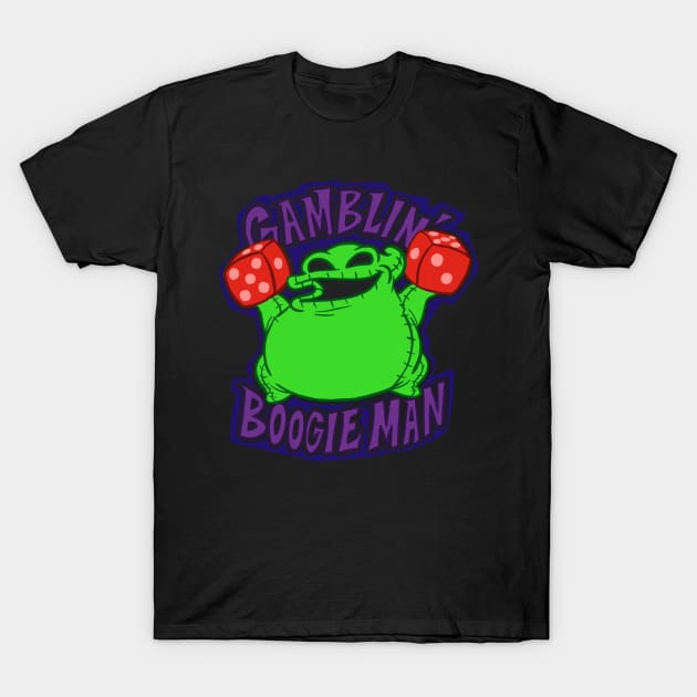 Gamblin' Boogie Man T-Shirt by FuchsiaNeko